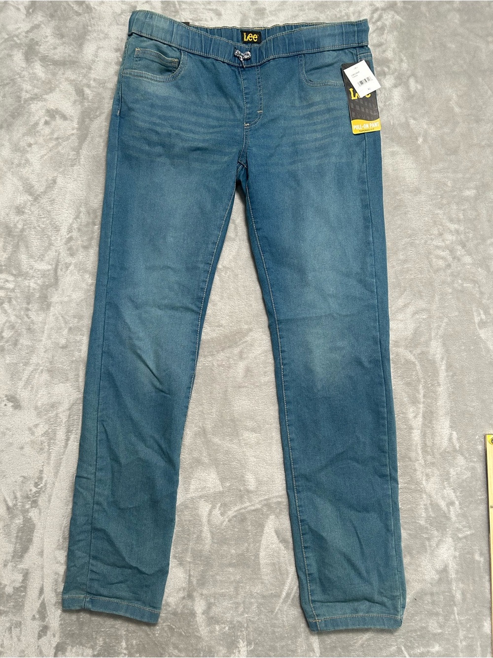 Lee Tapered Pull On Jeans Women’s XL Drawstring